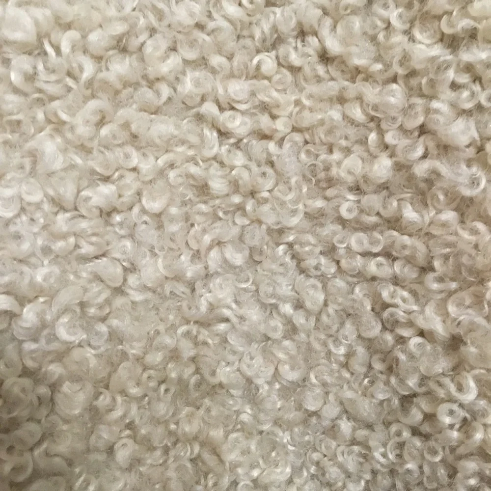 Gianni Bini Women’s Cream Teddy & Faux Leather Coat Jacket Size M NWOT - Picture 3 of 9